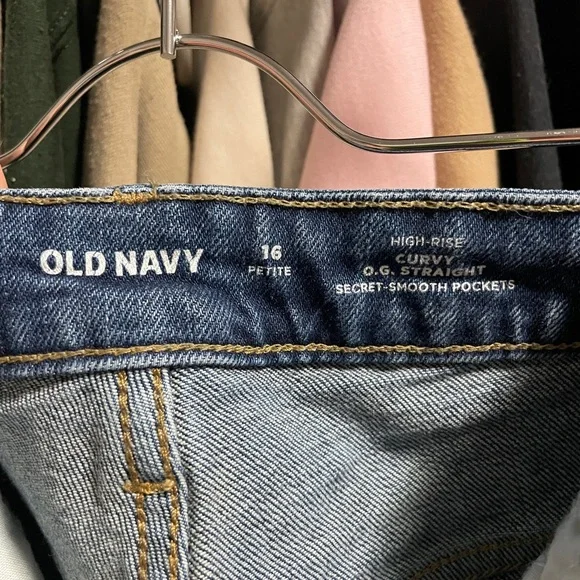 Womans Blue Distressed Jeans - Picture 6 of 11